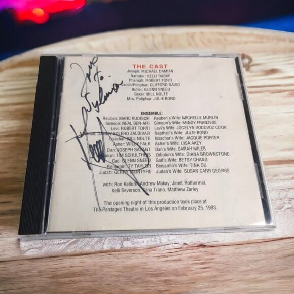 Joseph and the Amazing Technicolor Dreamcoat (1993 Los Angeles Cast) - SIGNED - Picture 1 of 9